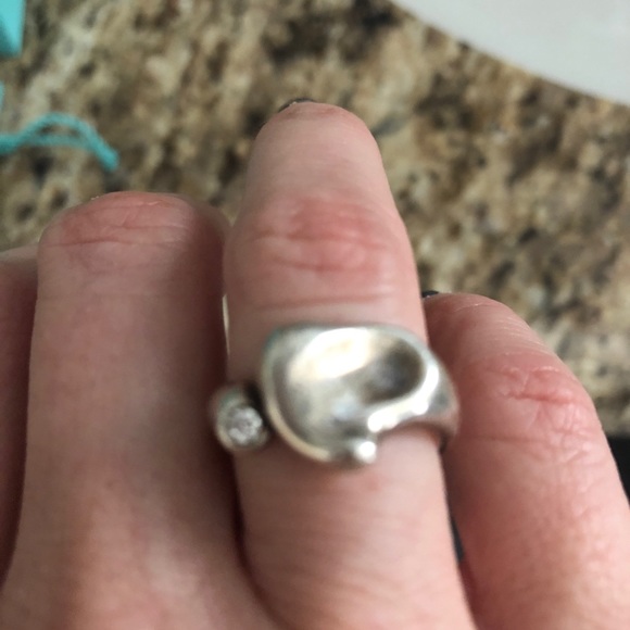 Authentic Tiffany & Co Elsa Peretti Ring - Picture 7 of 10
